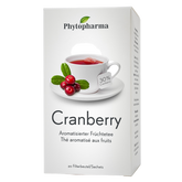 Phytopharma Cranberry Tea 20 bags — fruit tea with cranberry and hibiscus